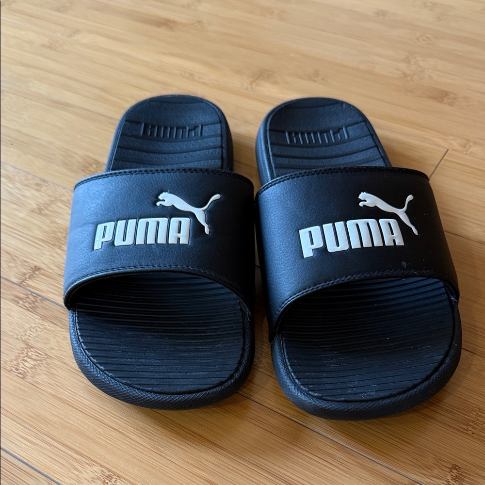 PUMA - Mens Cool Cat SLIDES Size: 11 Black